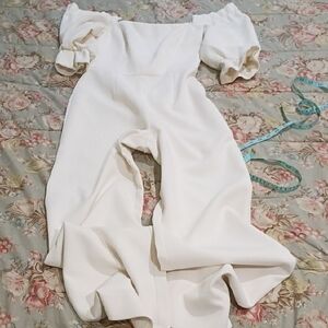 ANTONIO MELANI White Jumpsuit